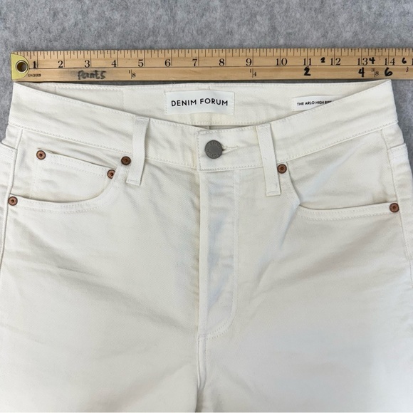 Aritzia x DENIM FORUM The Arlo High Rise Straight size 27 - Picture 14 of 17